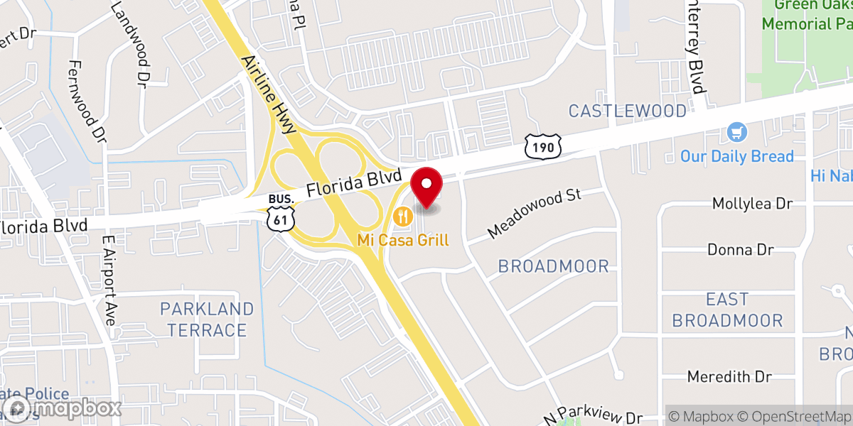 Map showing location of Casa De Gloria Inc