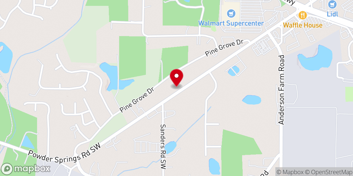 Map showing location of Rehoboth Faith Ministry Inc