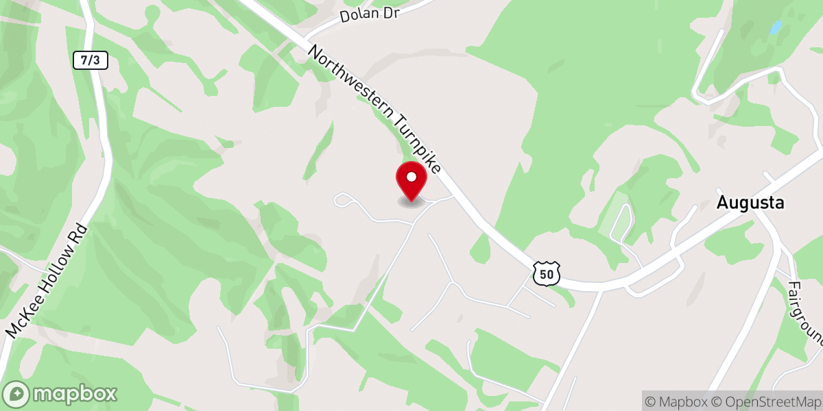 Map showing location of Christ Community Church