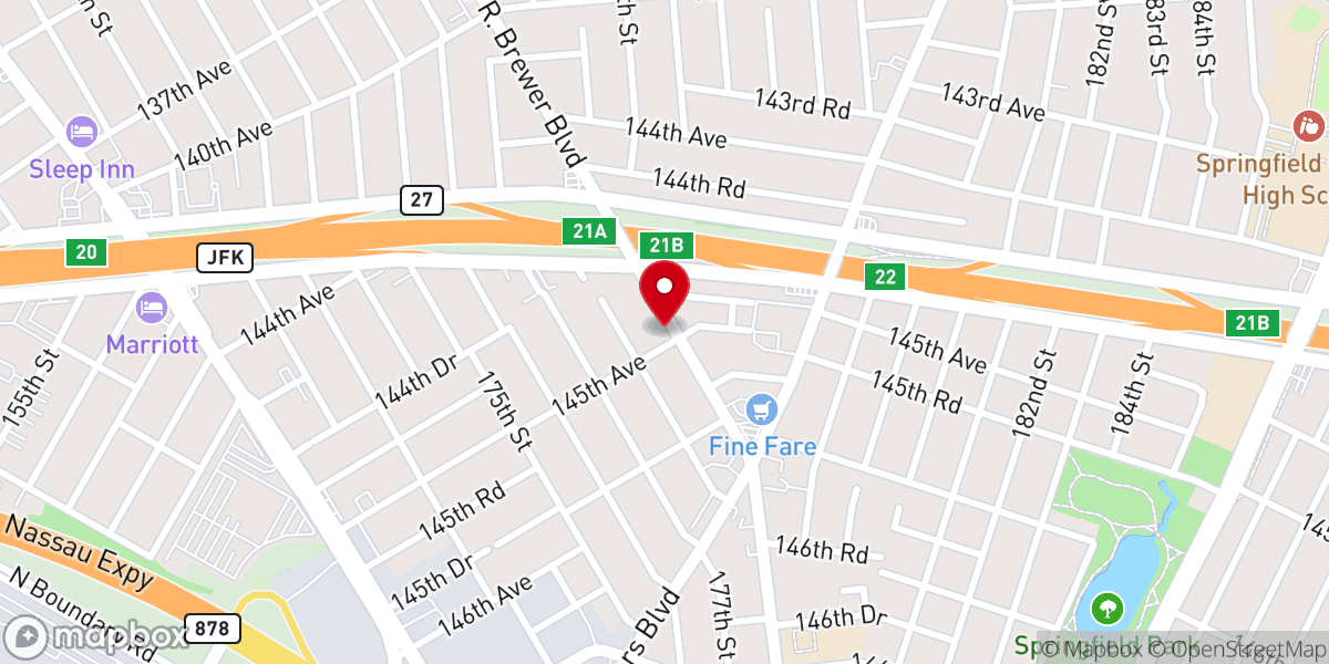 Map showing location of Mt Pleasant Pentecostal Faith Church