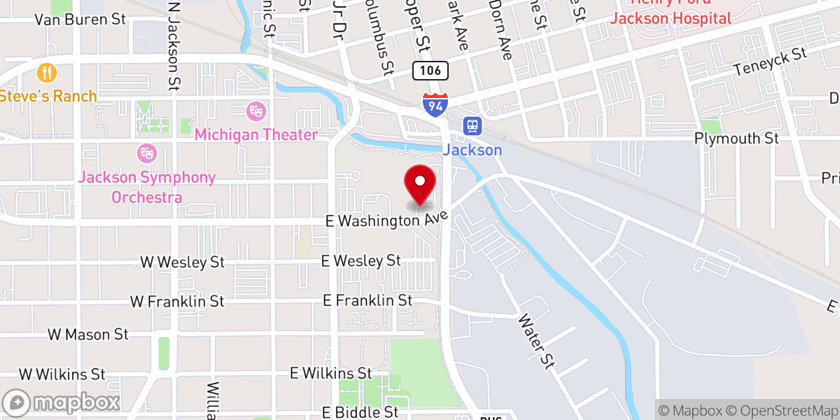 Map showing location of Word of Light Christian Center Church