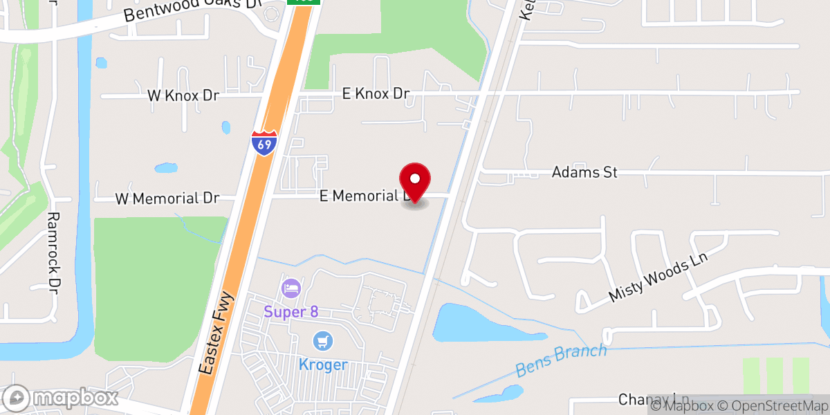 Map showing location of Unity Baptist Church Inc