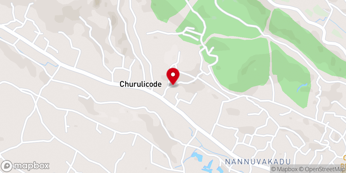 Map showing location of AG(Assemblies of God) Church, Churulicode