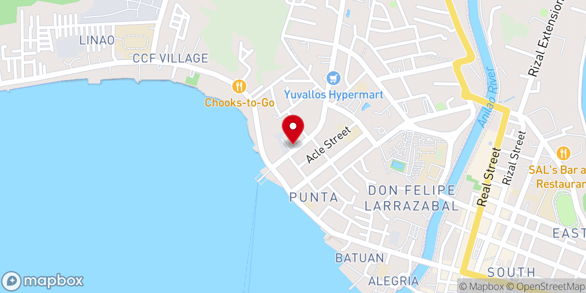 Map showing location of United Pentecostal Church