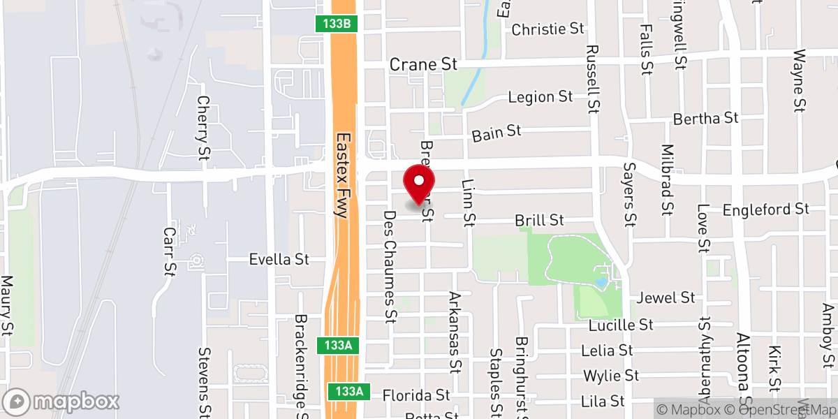 Map showing location of New Direction Community Church