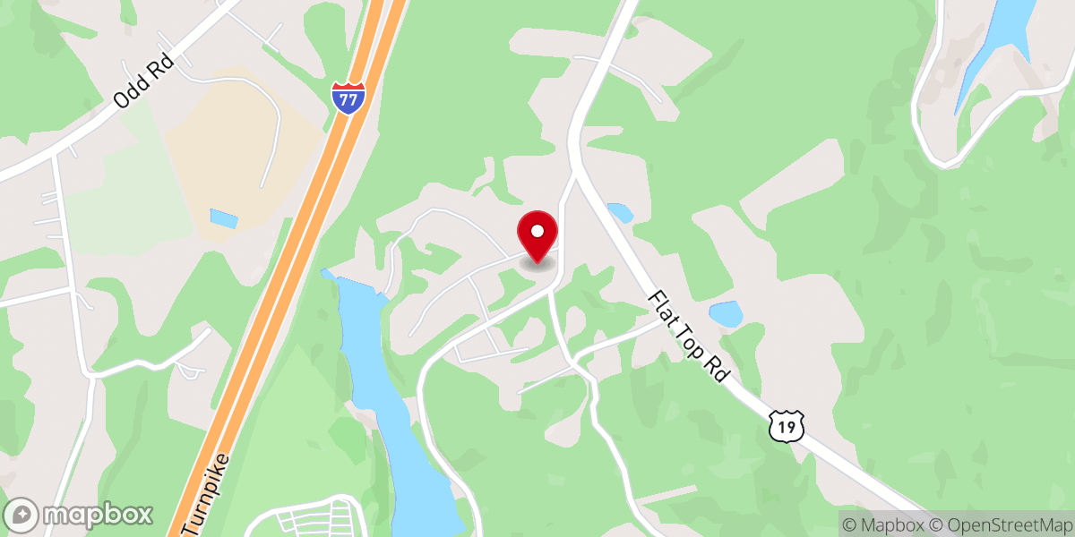 Map showing location of Assemblies-God District Office