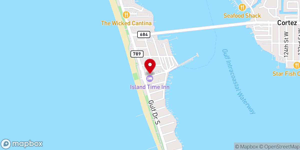 Map showing location of Bridgewalk Resort