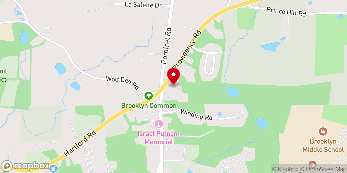Map showing location of Trinity Episcopal Church