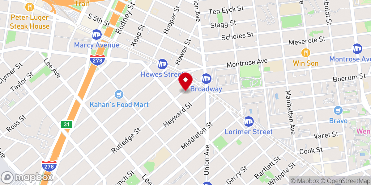Map showing location of Loan Society for Mosdos Hotorah