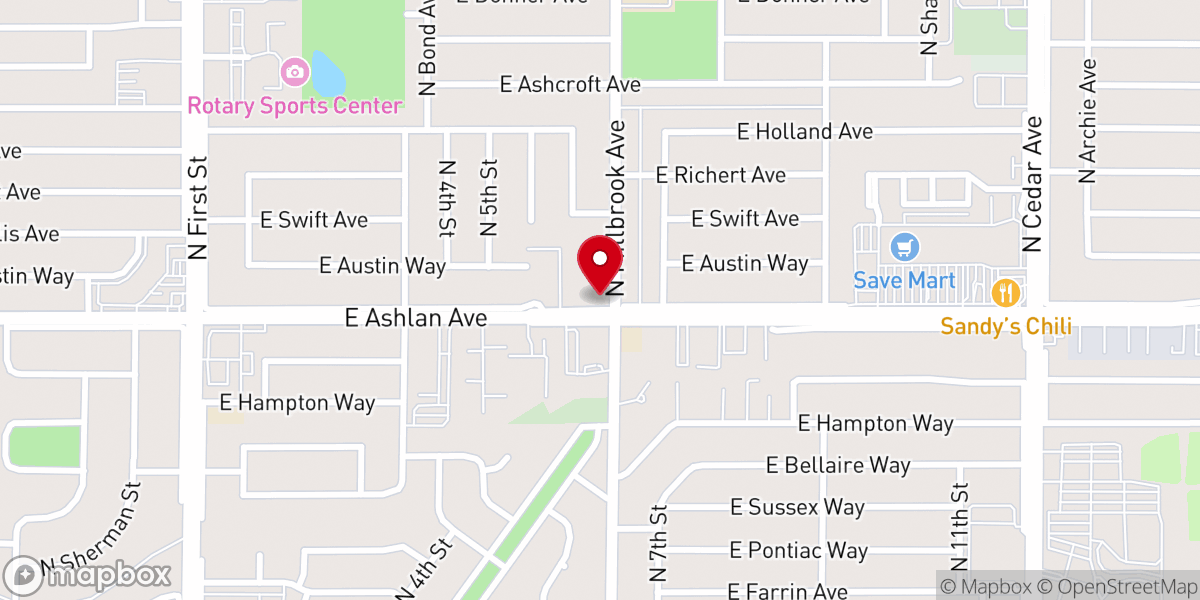 Map showing location of Abundant Life Ministries of the Valley