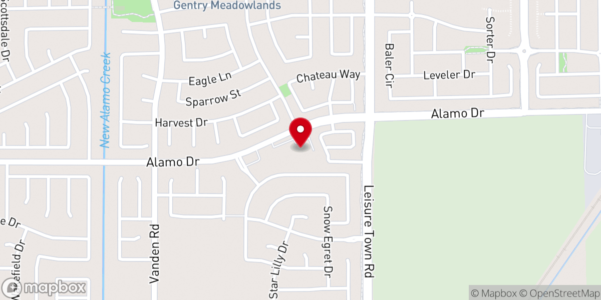 Map showing location of Covenant Community Church
