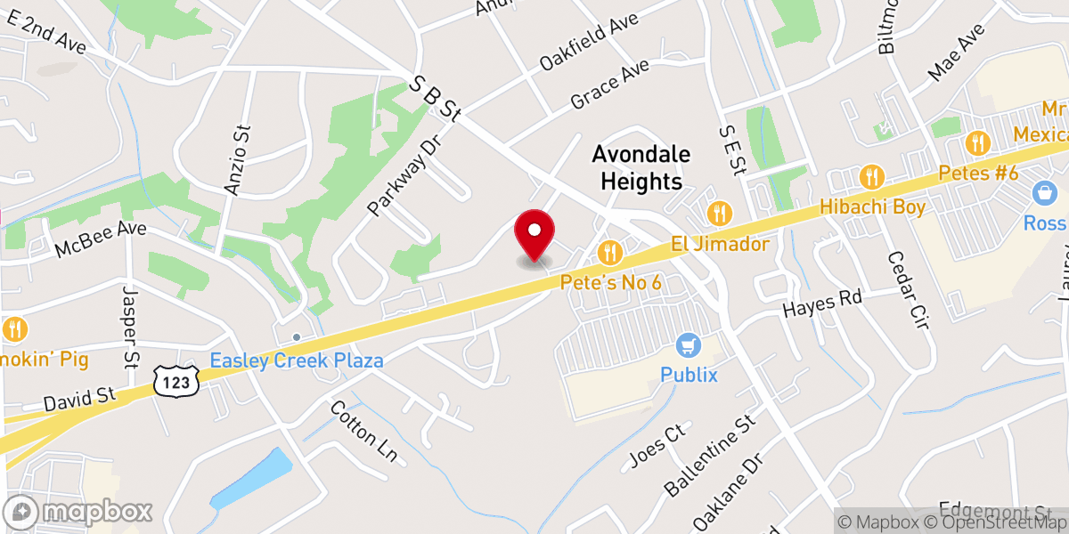 Map showing location of Cross Way