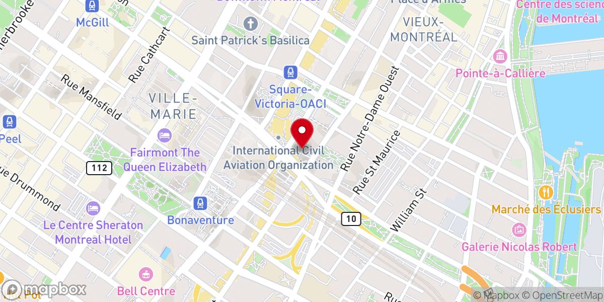 Map showing location of Oasis Christian Church