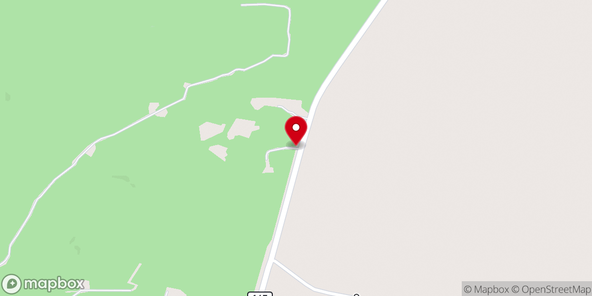 Map showing location of Creekwood Gardens