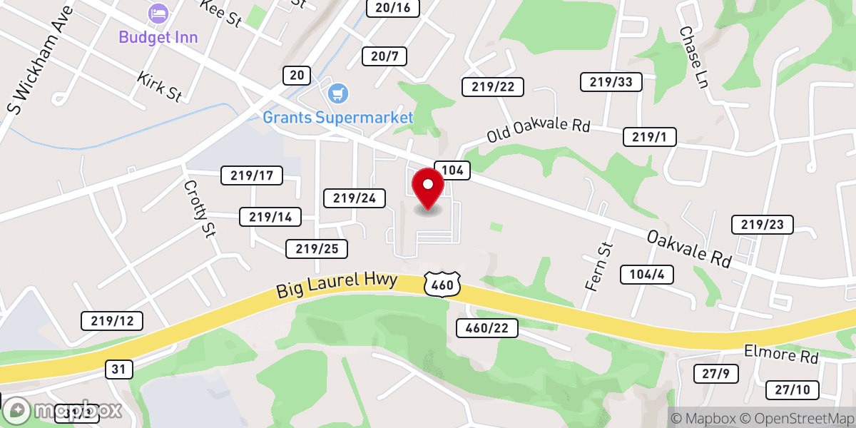 Map showing location of Princeton Church of God