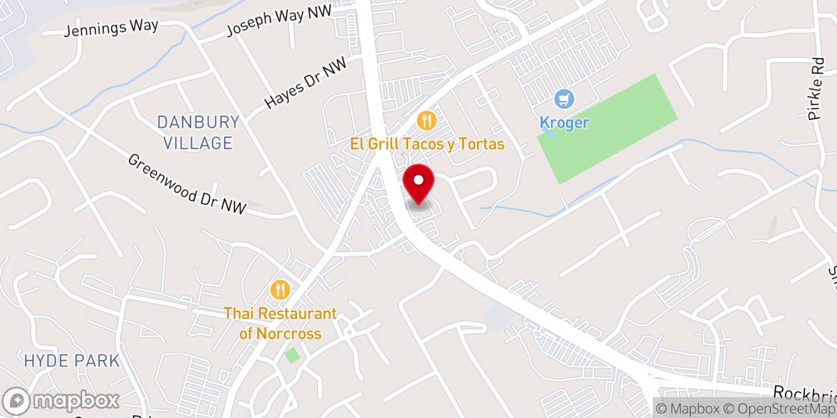 Map showing location of Mitspa Hatian Baptist Church