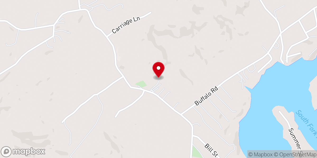 Map showing location of New Hope Missionary Baptist Church