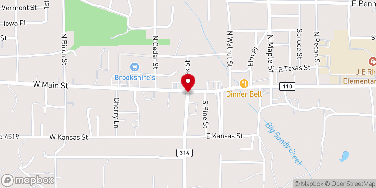 Map showing location of Faith World Outreach Center Church