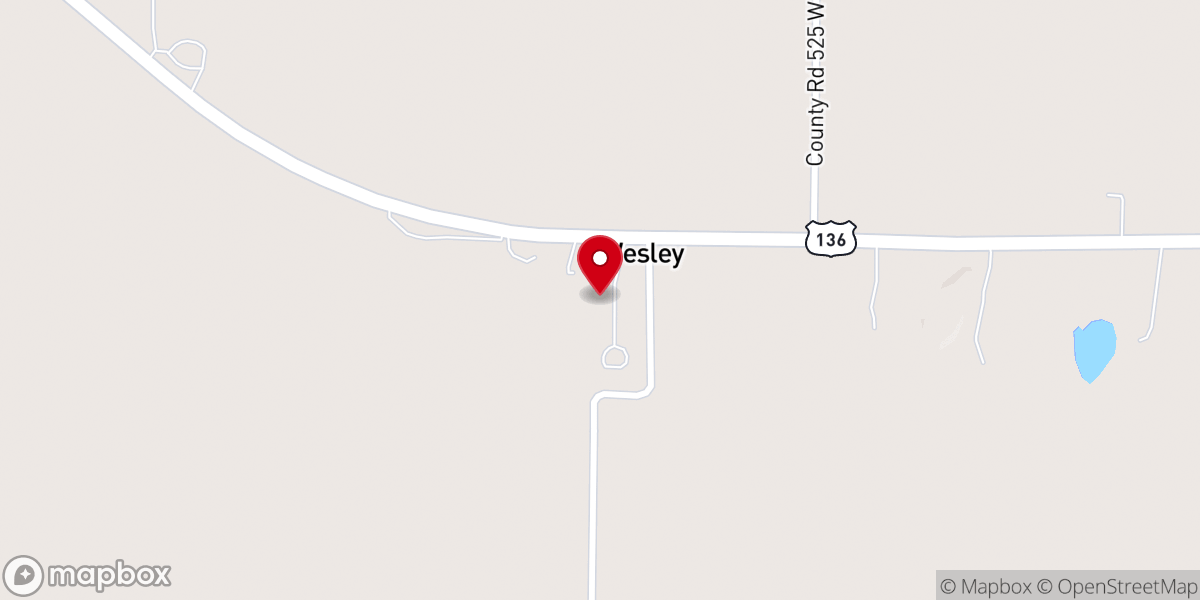 Map showing location of Grace Fellowship