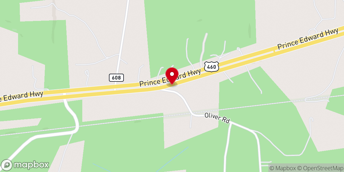Map showing location of Saint Pauls Church