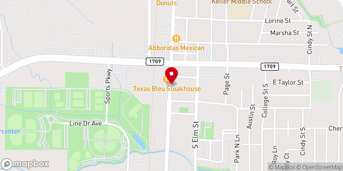 Map showing location of Amazing Grace Fellowship Church