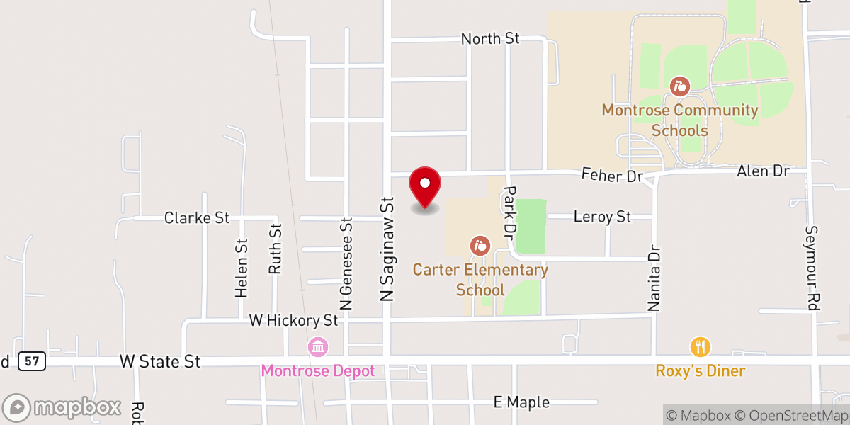 Map showing location of Real Life