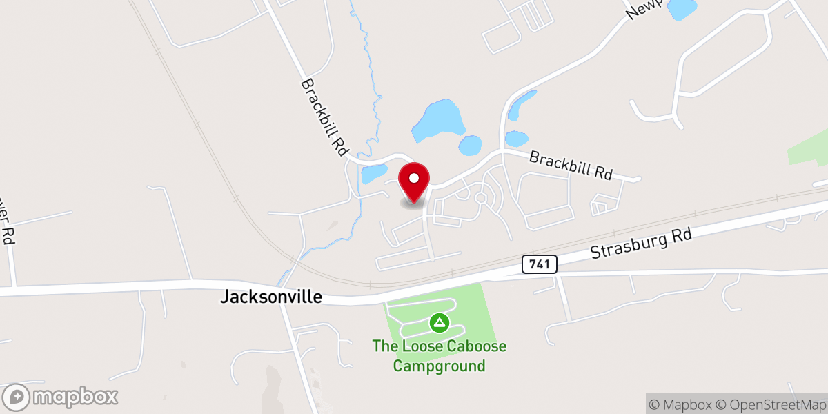Map showing location of Coatesville-gap Area Simple Church Network