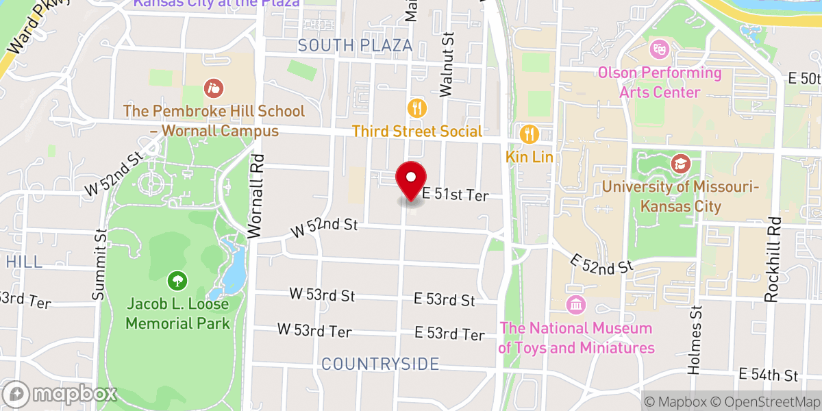 Map showing location of Visitation Parish