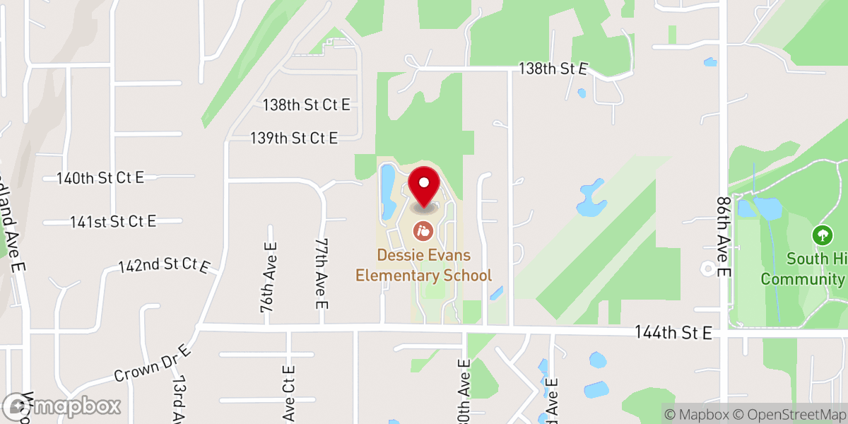 Map showing location of Sufficient Grace Church