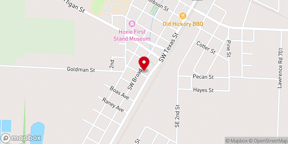 Map showing location of New Life Cathedral