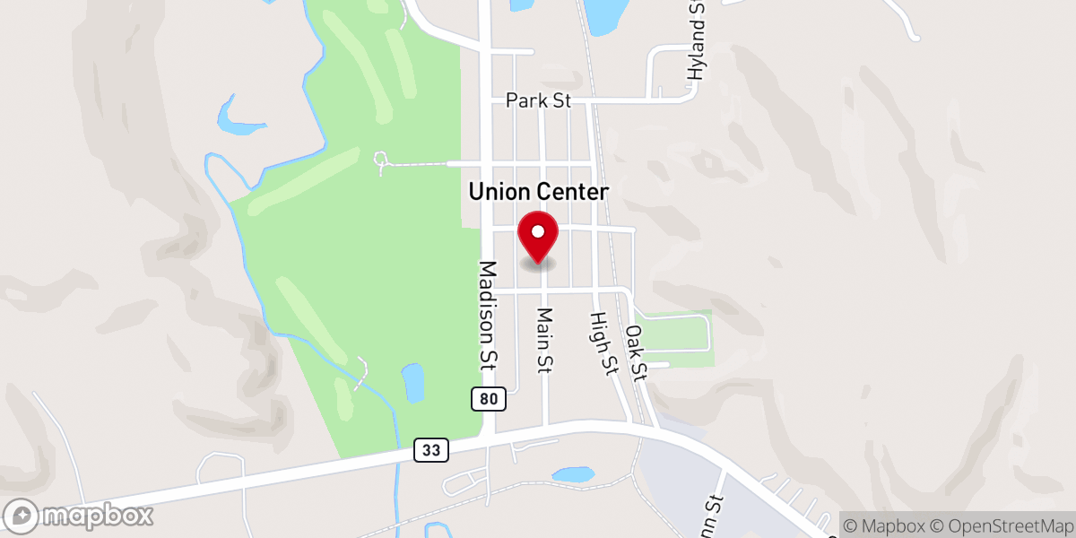 Map showing location of Knights of Columbus Fraternal Benefits