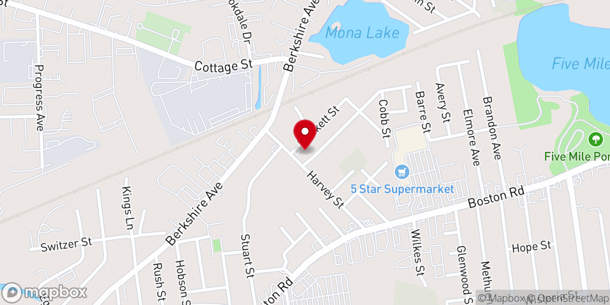 Map showing location of Gethsemane Church of Jesus