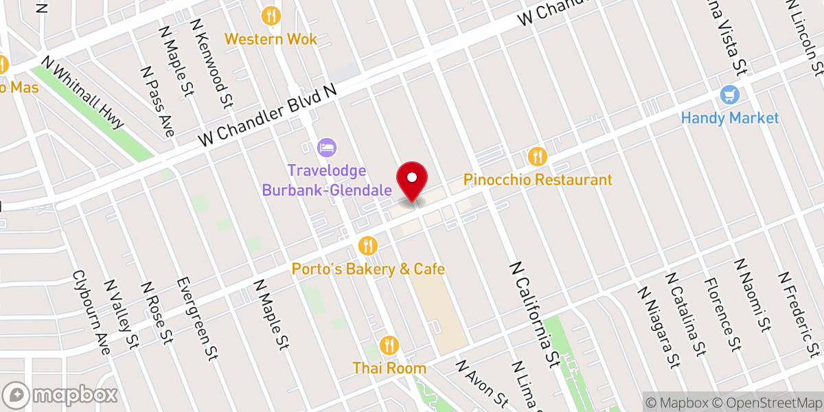Map showing location of The Table: a Community for Spiritual Refugees