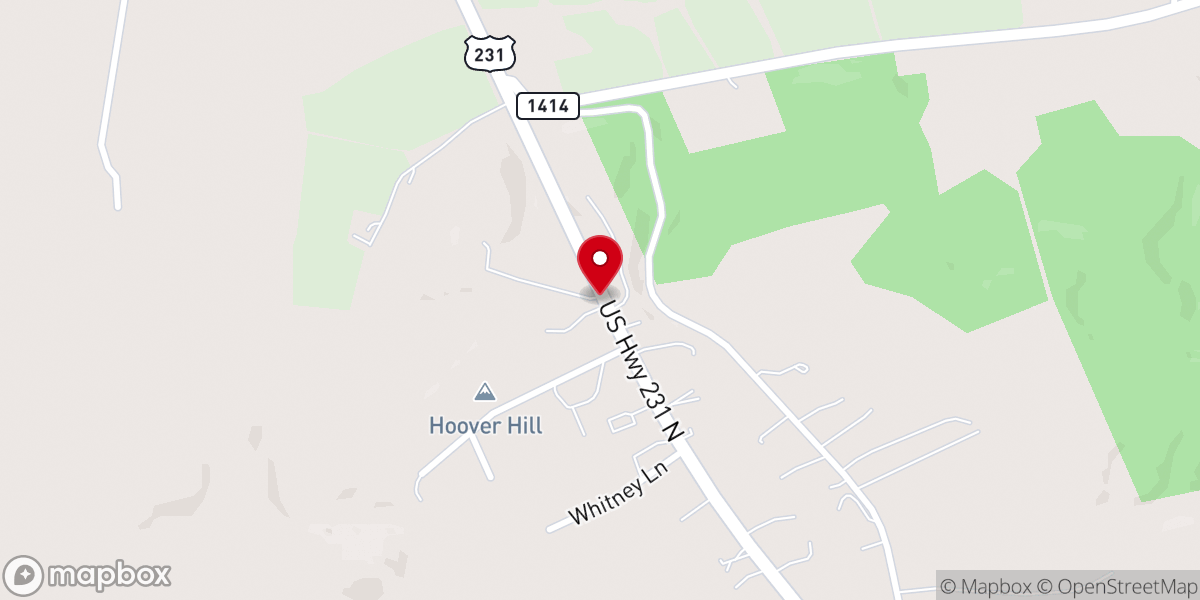 Map showing location of Brundidge Church Of God