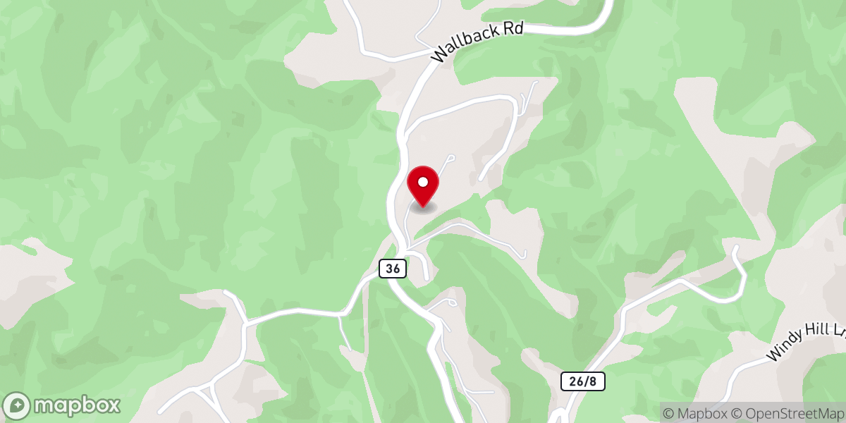 Map showing location of Trinity Missionary Baptist
