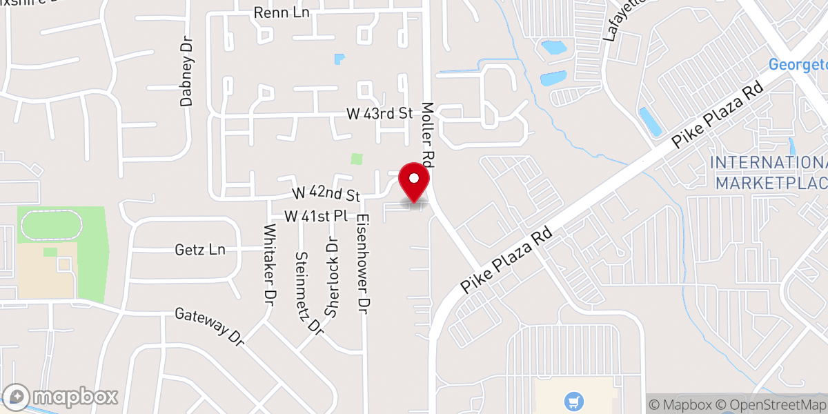 Map showing location of Deeper Life Bible Church Inc