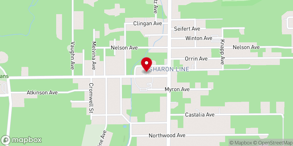 Map showing location of Mt Vernon Baptist Church
