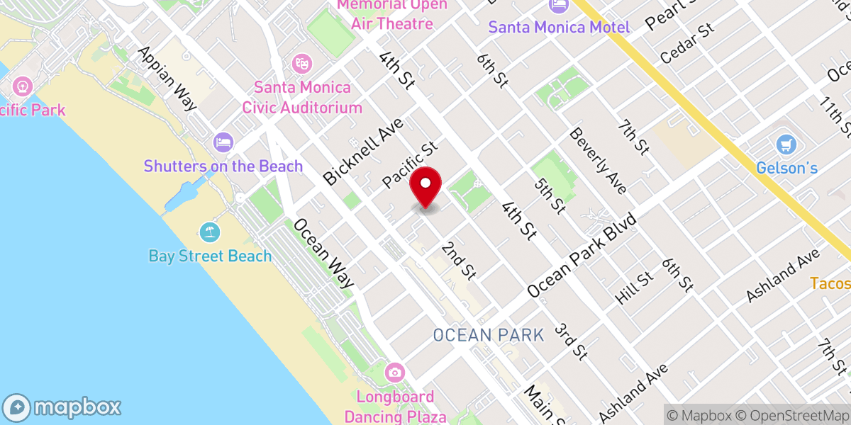 Map showing location of The Church of Jesus Christ of Latter-day Saints