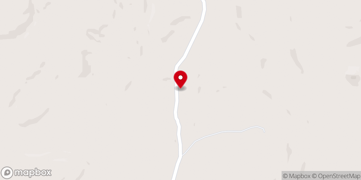 Map showing location of Corinth Church