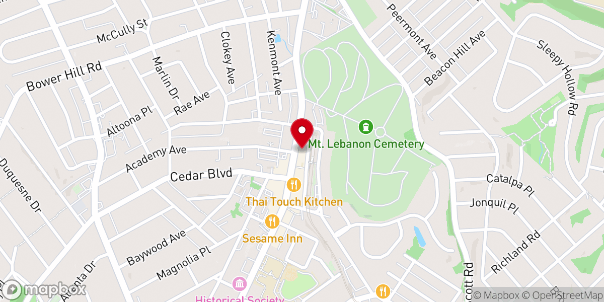 Map showing location of Church Management & Tax Conference Inc