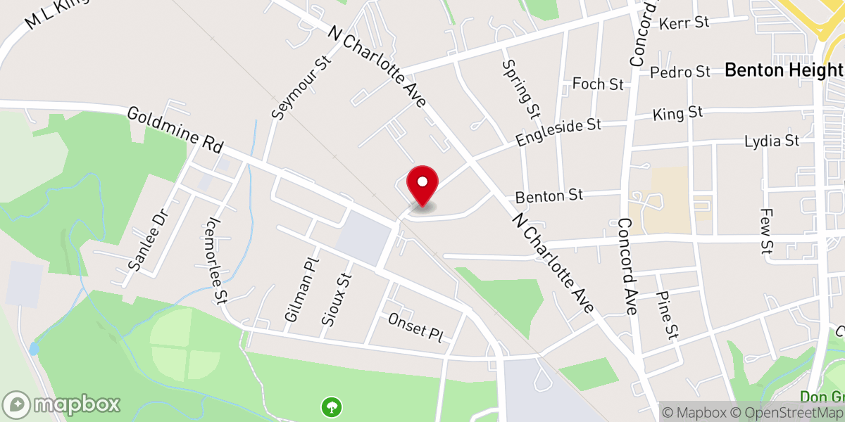 Map showing location of New Life Pentecostal Church of God of Monroe Inc