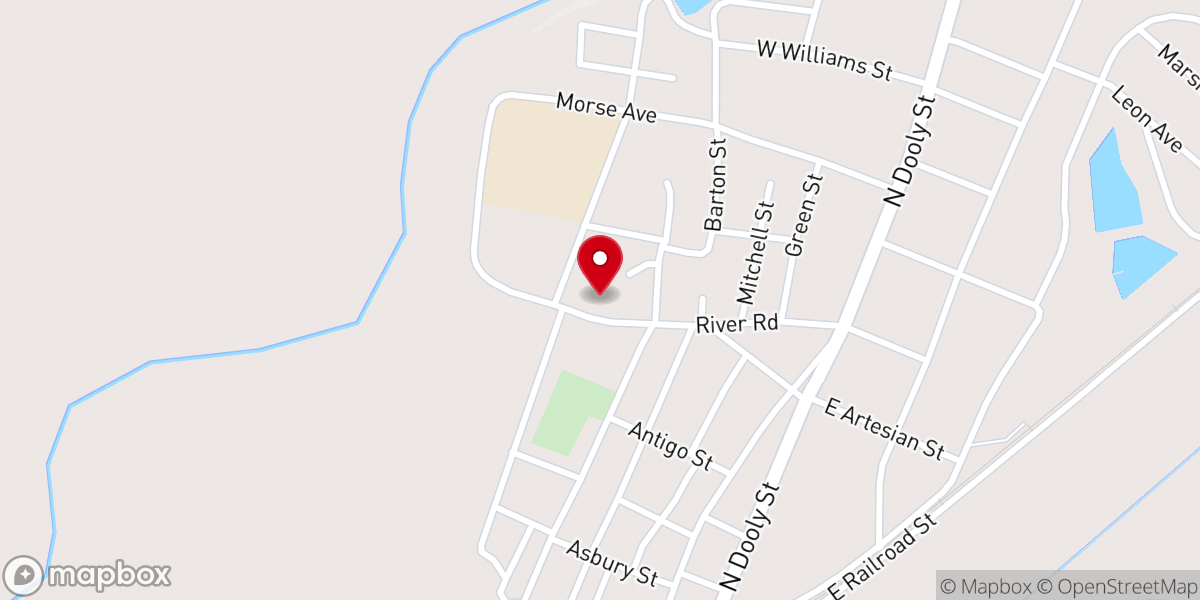 Map showing location of Bethel AME Church