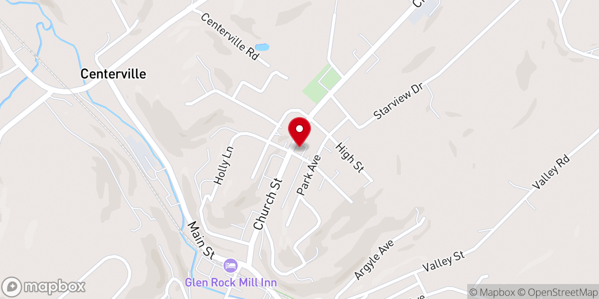 Map showing location of United States Postal Service