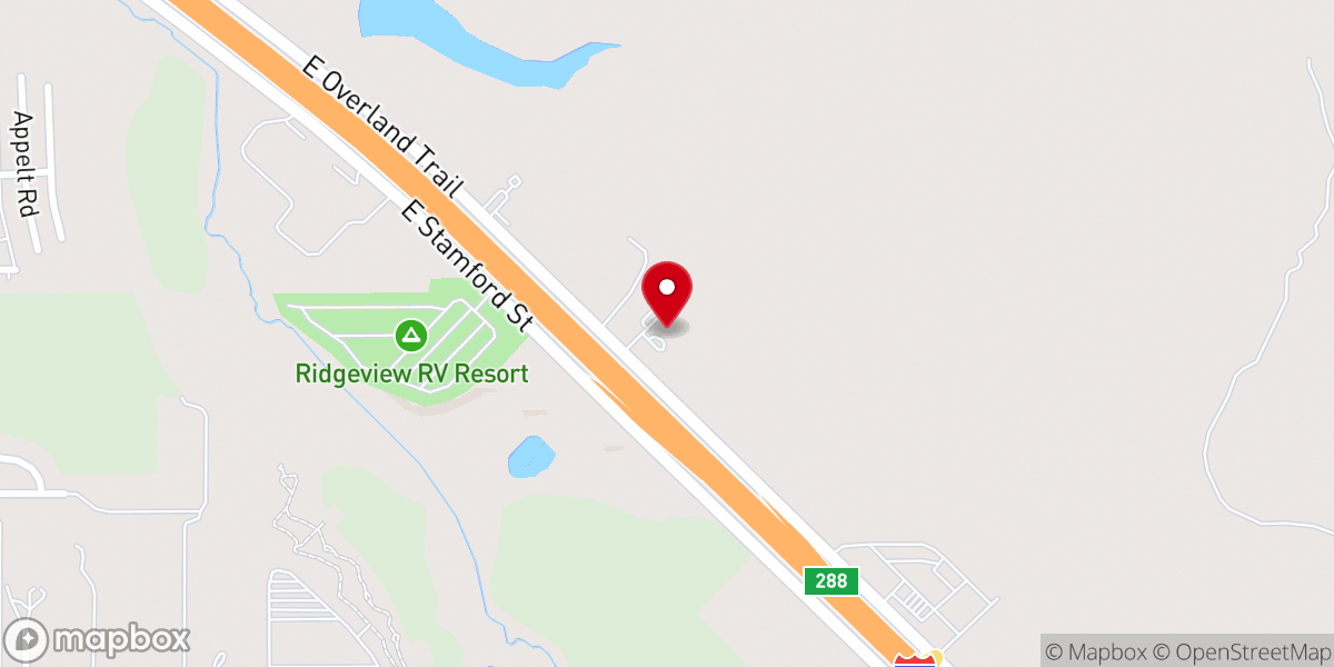 Map showing location of Seventh Day Adventist Church