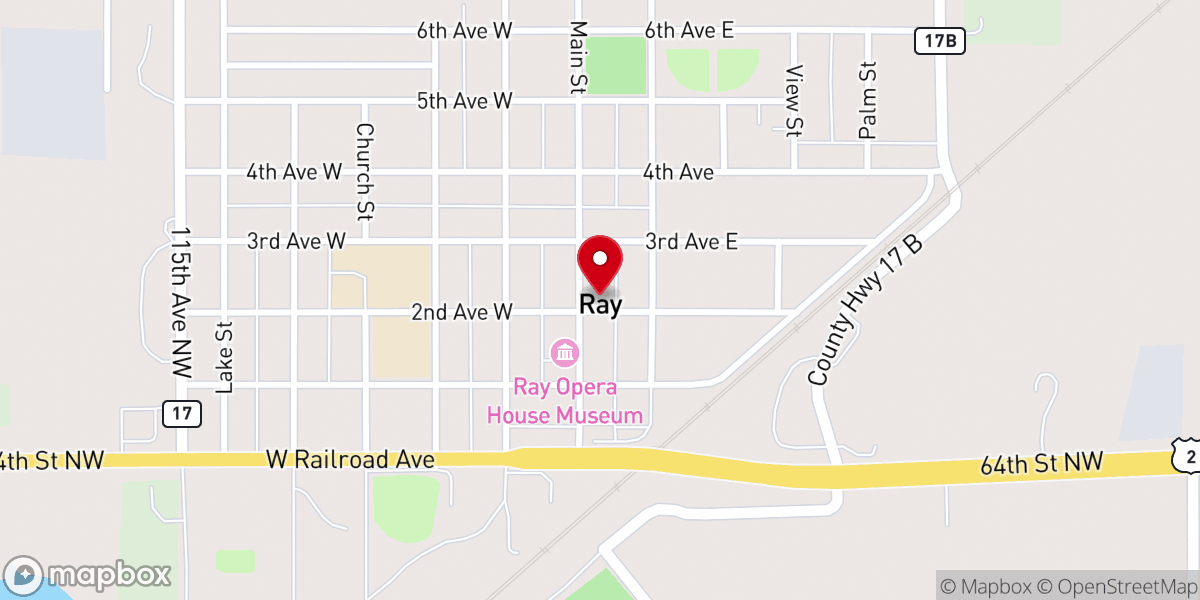 Map showing location of Anderson Sandy