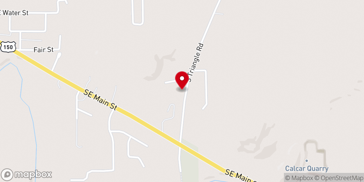 Map showing location of New Hope Christian Church Inc