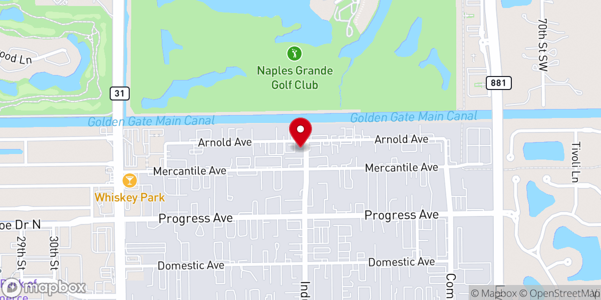 Map showing location of Camino De Esperanza CC
