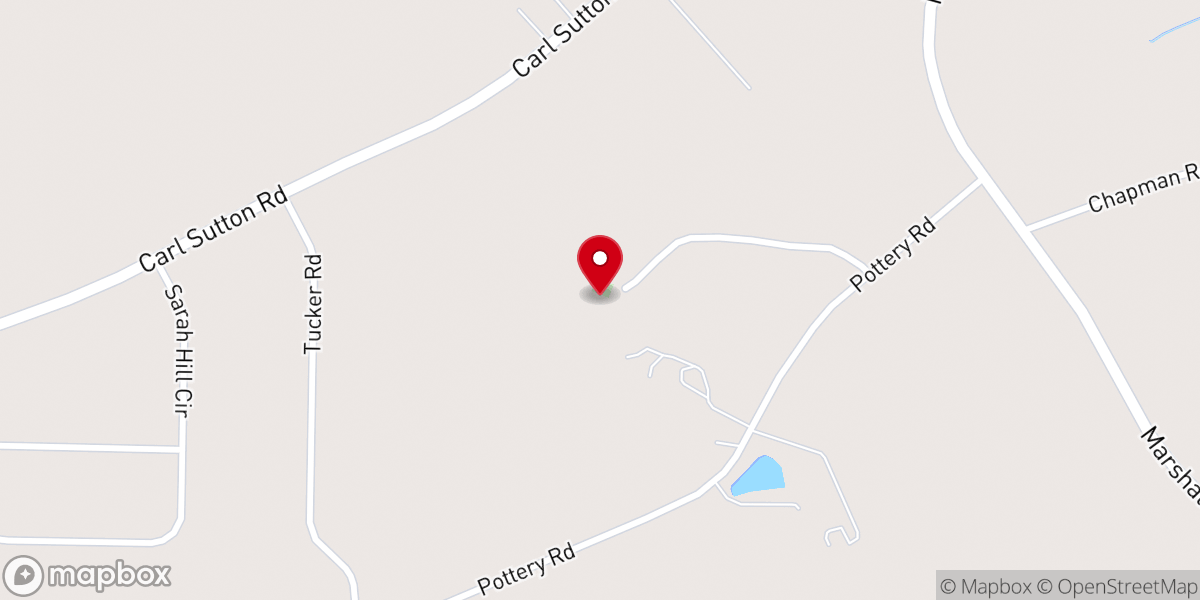 Map showing location of St Mark CME Church