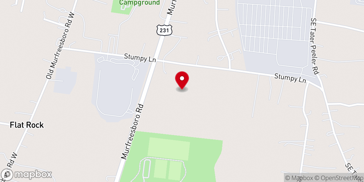 Map showing location of Loves Way Community Church Inc