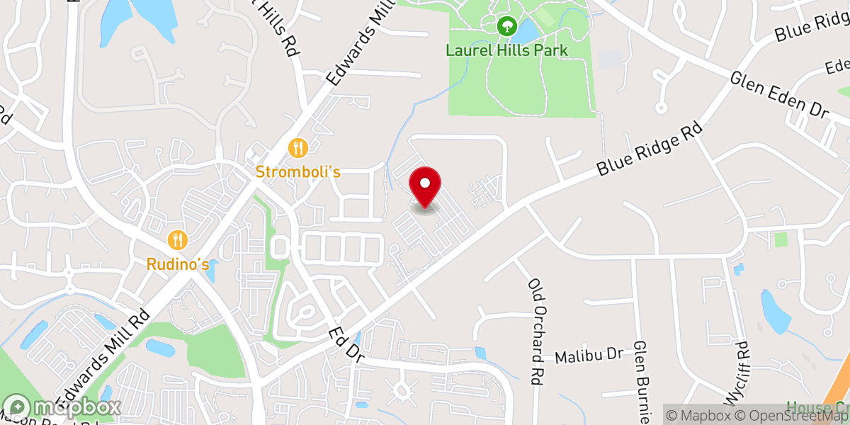 Map showing location of The Summit Church - Blue Ridge Campus